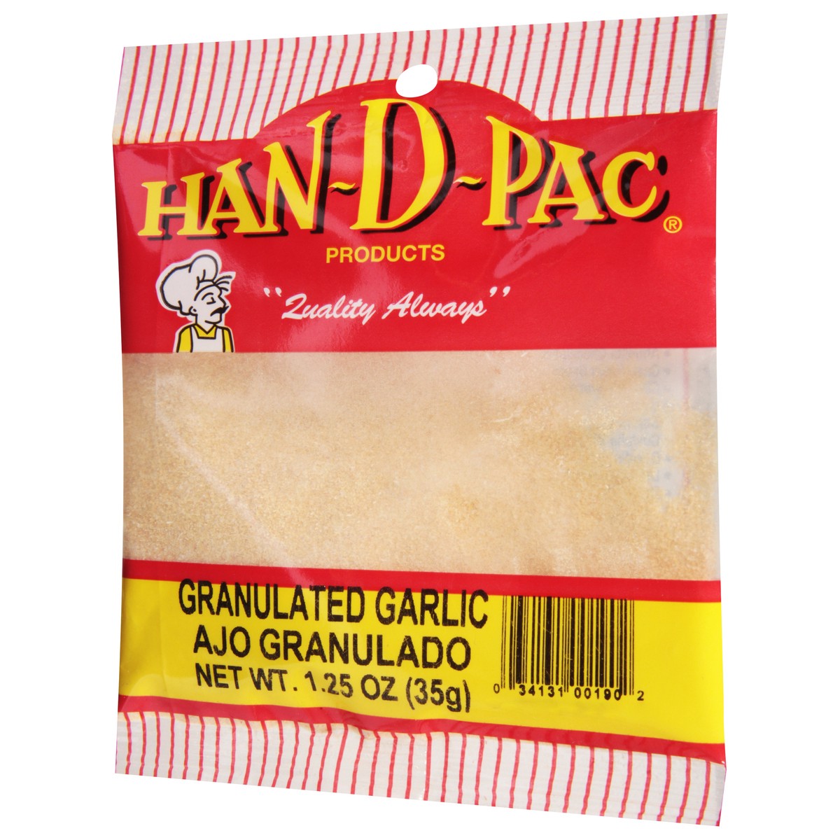 slide 8 of 11, Han-D-Pac Granulated Garlic 1.25 oz, per lb