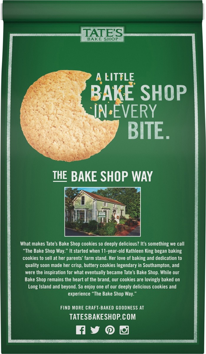 slide 10 of 14, Tate's Bake Shop Snickerdoodle Cookies, 7 oz, 7 oz