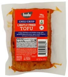 Hodu Lightly Fried Chili Crisp Tofu - 8 Oz