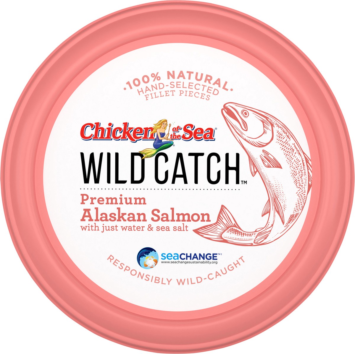 slide 3 of 9, Chicken of the Sea Wild Catch Premiun Alaskan Salmon, 4.5 oz