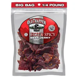 Old Trapper Hot & Spicy Beef Jerky 4 oz