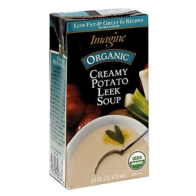 slide 1 of 1, Imagine Creamy Potato Leek Soup, 16 oz