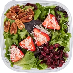 Meal Simple by H-E-B Strawberry Pecan Side Salad & Balsamic Vinaigrette