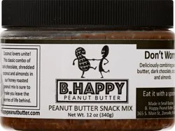 B. Happy Don't Worry Peanut Butter Snack Mix 12 oz