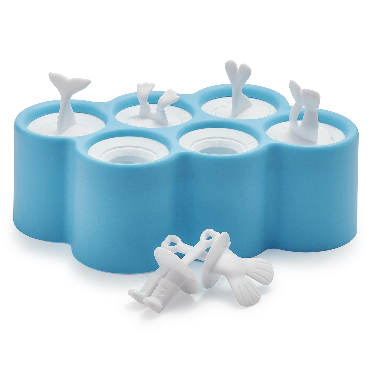 slide 1 of 1, Zoku Polar Pop Molds, 6 ct