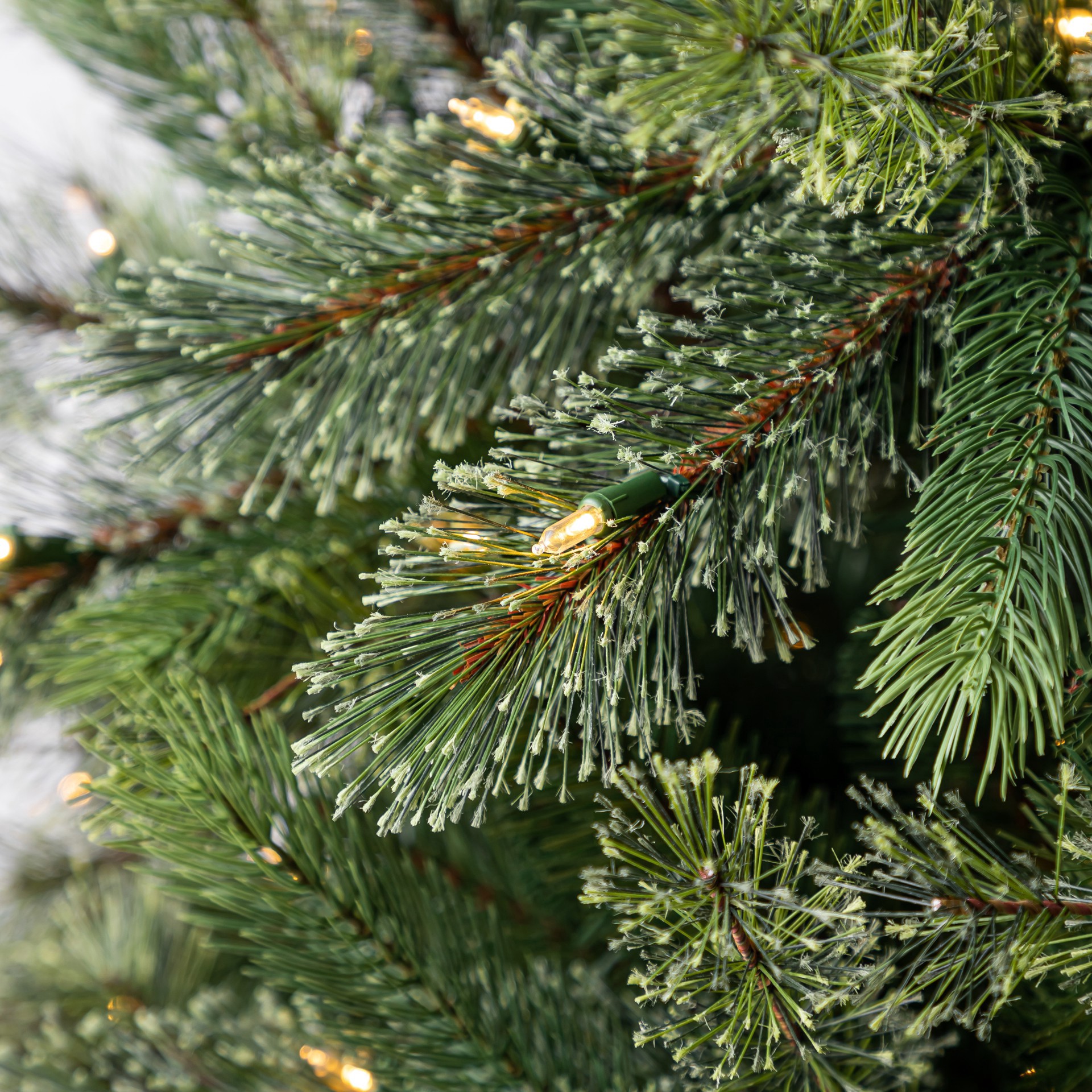 slide 7 of 8, 7.5ft. Pre-Lit Jackson Spruce Artificial Christmas Tree, Warm White Led Lights By Ashland, 7.5 ft