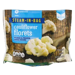 SE Grocers Steam-In-Bag Cauliflower Florets