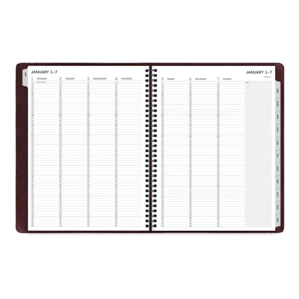 slide 4 of 5, Blue Sky Aligned Pajco Weekly/Monthly Planner, 8-1/4'' X 11'', Multicolor, January To December 2021, 123848, 1 ct