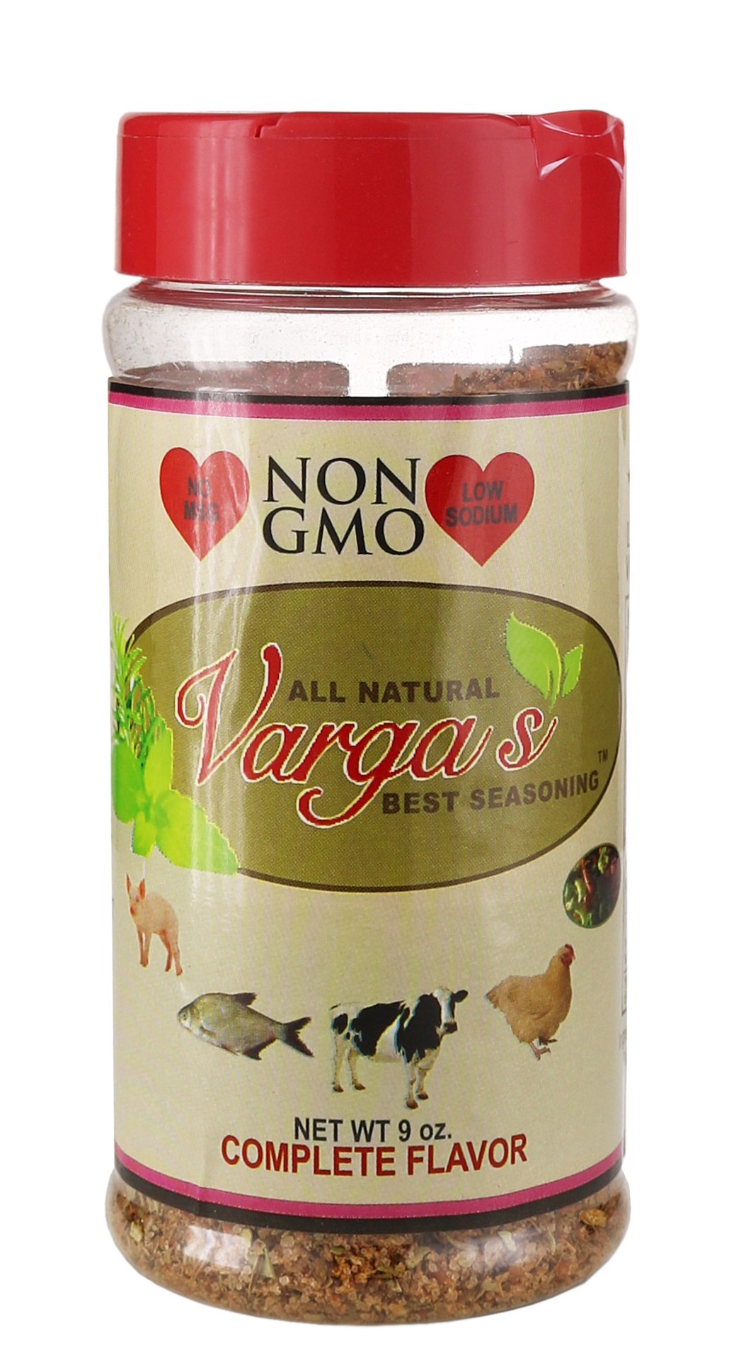 slide 1 of 1, Vargas All Natural Complete Flavor Best Seasoning, 9 oz