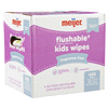 slide 2 of 29, Meijer Flushable Wipes Fragrance Free, 400 ct