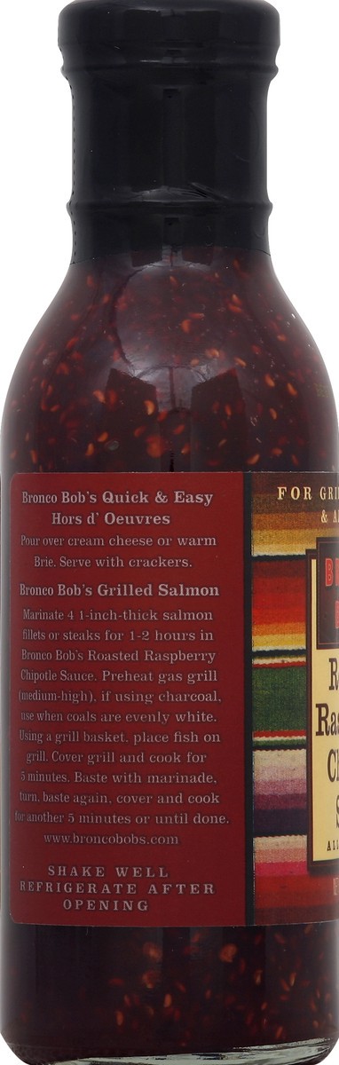 slide 3 of 6, Bronco Bob's Roasted Raspberry Chipotle Sauce 15.75 oz, 15.75 oz