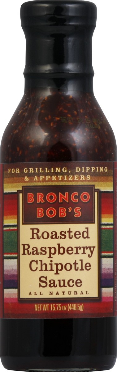 slide 5 of 6, Bronco Bob's Roasted Raspberry Chipotle Sauce 15.75 oz, 15.75 oz