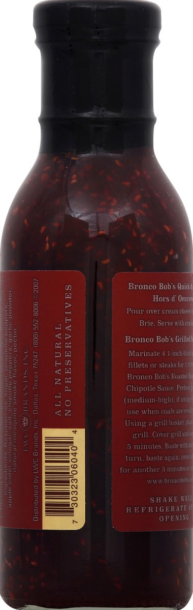 slide 6 of 6, Bronco Bob's Roasted Raspberry Chipotle Sauce 15.75 oz, 15.75 oz