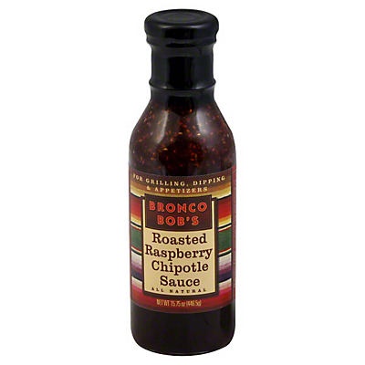 slide 1 of 6, Bronco Bob's Roasted Raspberry Chipotle Sauce 15.75 oz, 15.75 oz