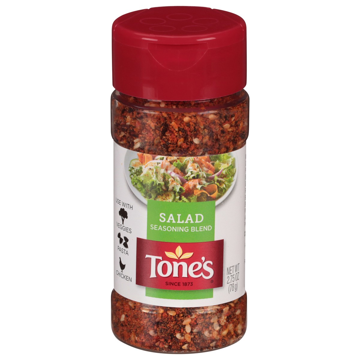 slide 13 of 13, Tone's Salad Seasoning Blend 2.25 oz, 2.25 oz