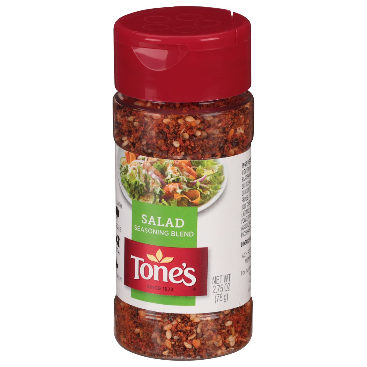 slide 12 of 13, Tone's Salad Seasoning Blend 2.25 oz, 2.25 oz