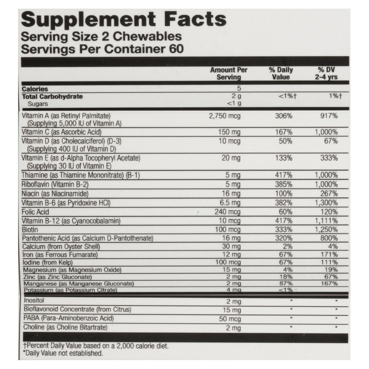 slide 4 of 12, Solaray Children's Chewable Vitamins & Minerals, 120 ct