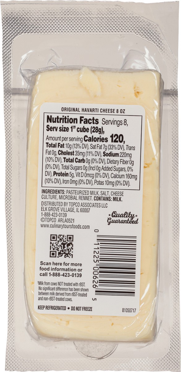 slide 15 of 17, Culinary Tours Danish Style Original Havarti Cheese - 8 oz, 8 oz