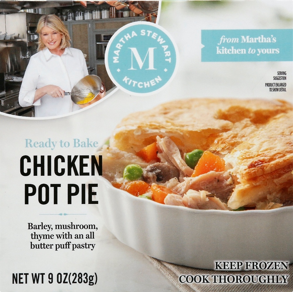 slide 1 of 1, Martha Stewart Kitchen Chicken Pot Pie, 9 oz