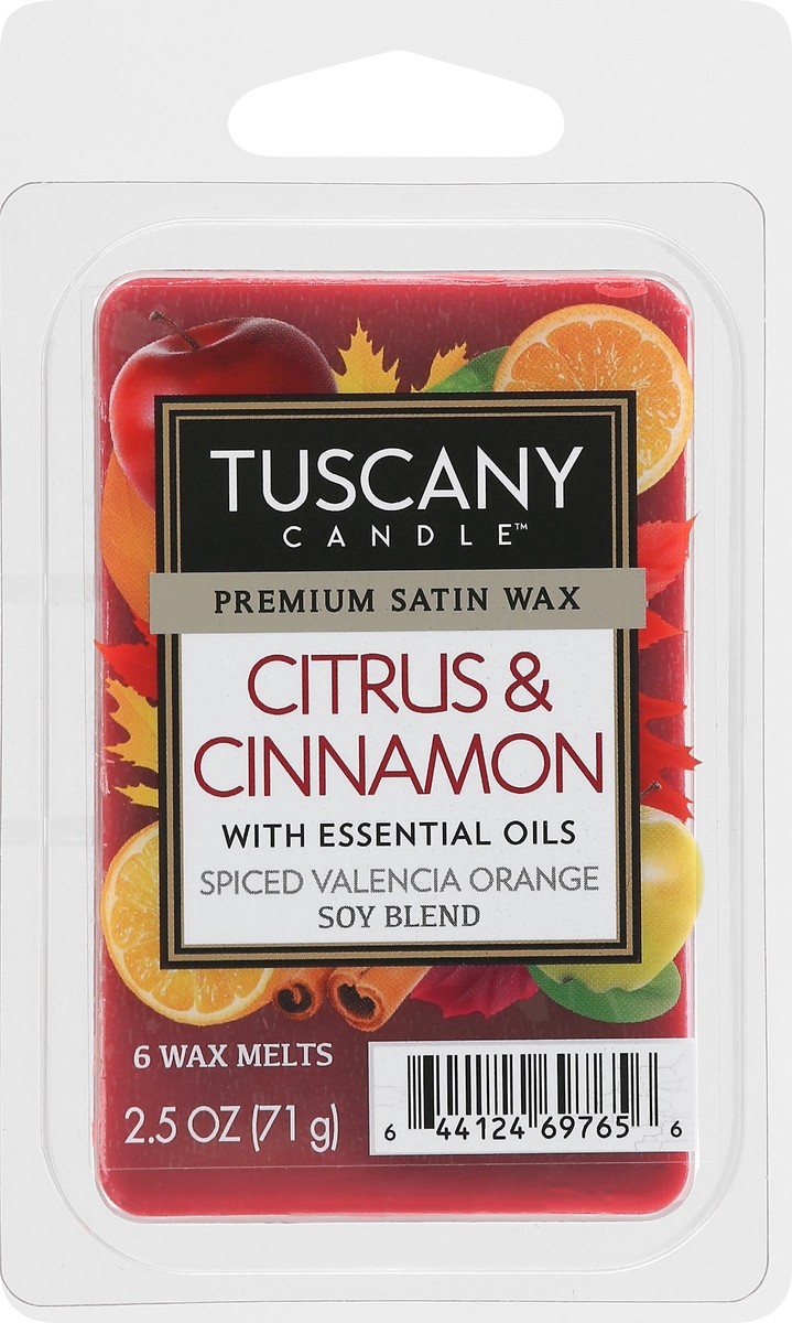 slide 6 of 9, Tuscany Candle Wax Melt Citrus Cinn, 2.5 oz