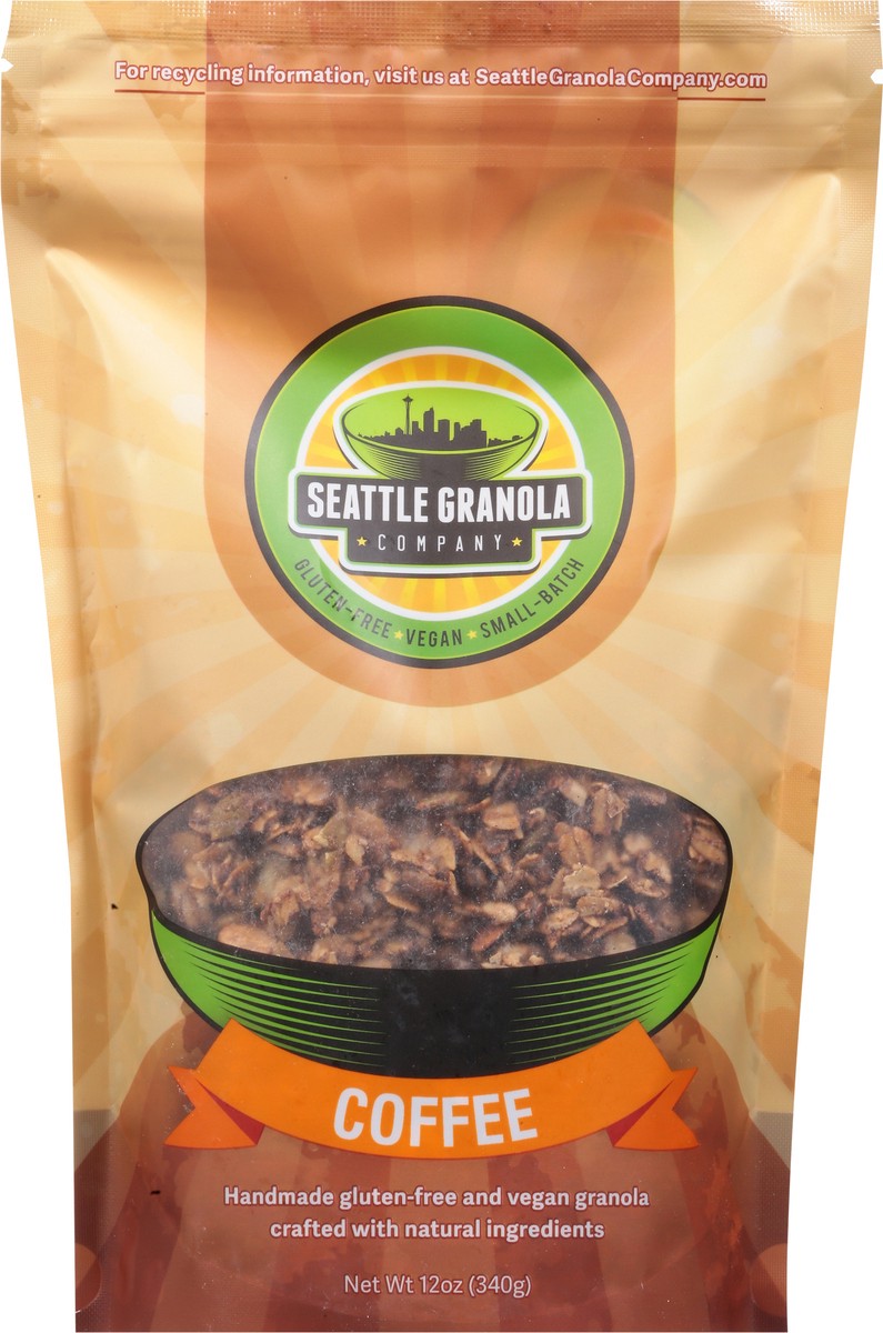 slide 4 of 9, Seattle Granola Company Coffee Granola 1 12 oz, 12 oz