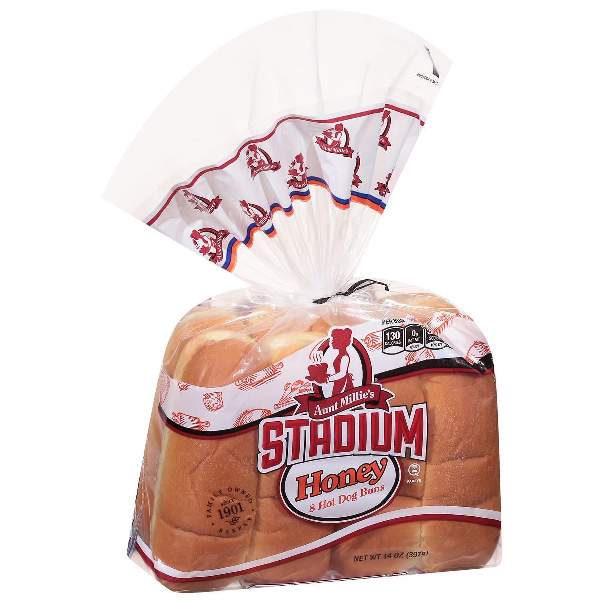 slide 2 of 9, Aunt Millie's Stadium Honey Hot Dog Buns 8 ct, 8 ct