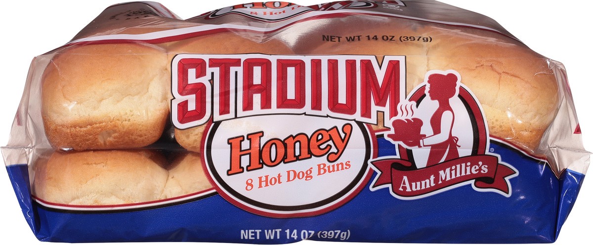 slide 4 of 9, Aunt Millie's Stadium Honey Hot Dog Buns 8 ct, 8 ct