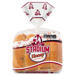 Aunt Millie's Stadium Honey Hot Dog Buns 8 ct