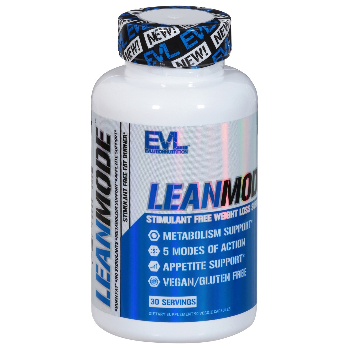 slide 4 of 9, Evlution Nutrition Leanmode Stimulant Free Weight Loss Support, 90 ct