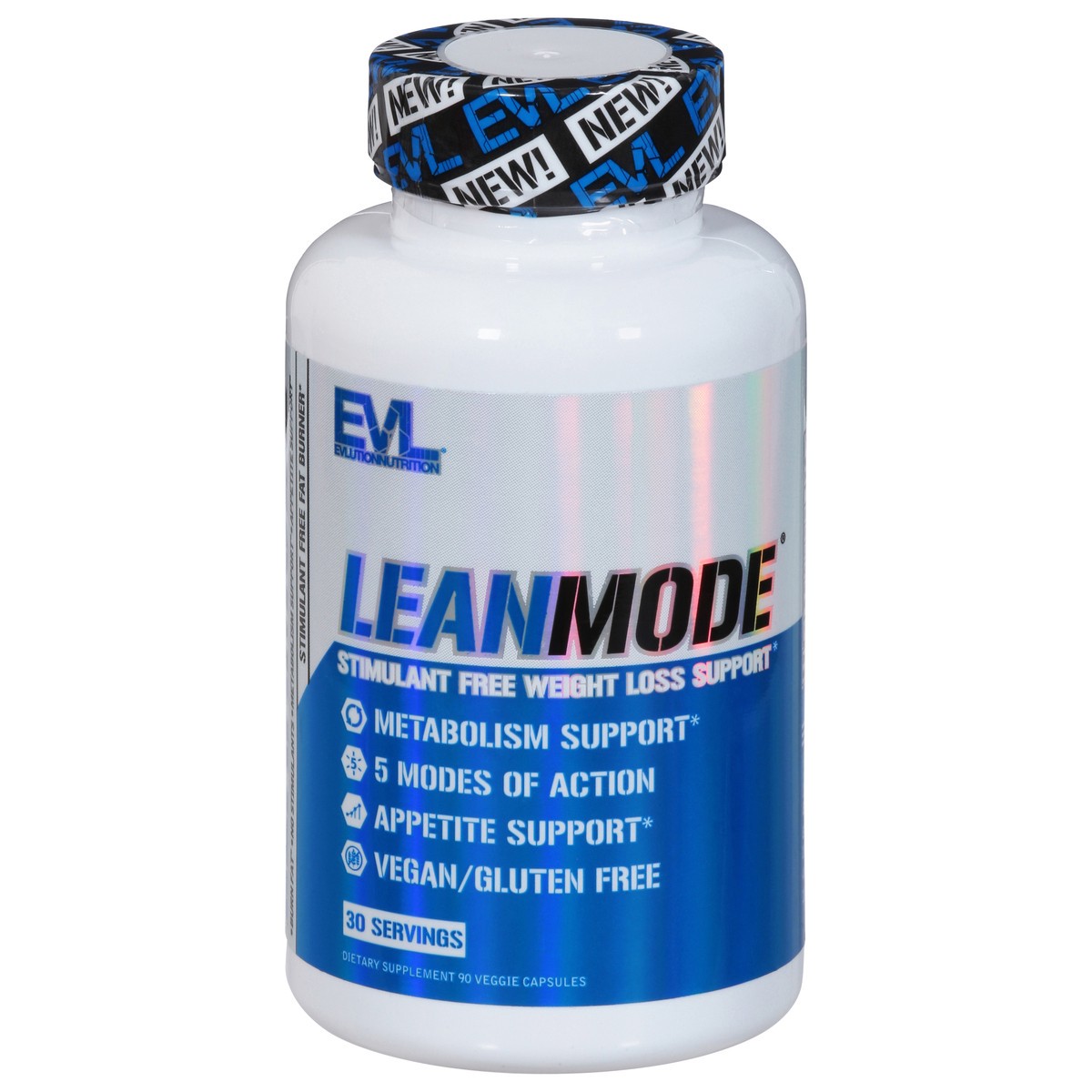 slide 1 of 9, Evlution Nutrition Leanmode Stimulant Free Weight Loss Support, 90 ct