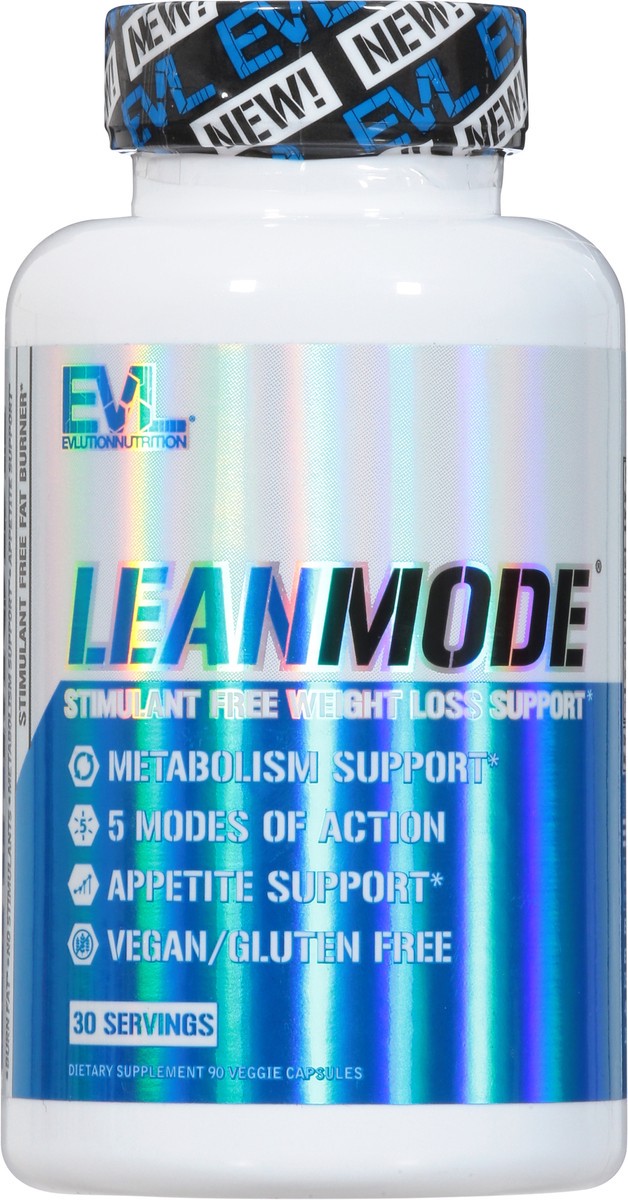 slide 2 of 9, Evlution Nutrition Leanmode Stimulant Free Weight Loss Support, 90 ct