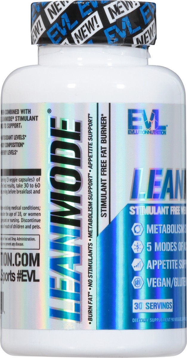 slide 3 of 9, Evlution Nutrition Leanmode Stimulant Free Weight Loss Support, 90 ct