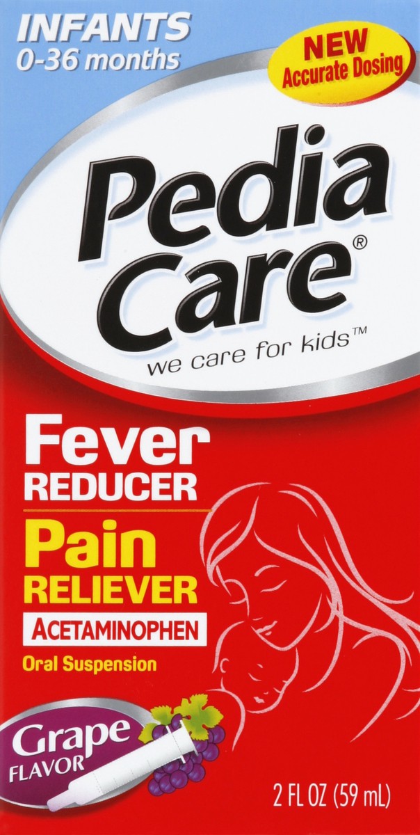 slide 1 of 7, PediaCare Fever Reducer/Pain Reliever 2 oz, 2 fl oz