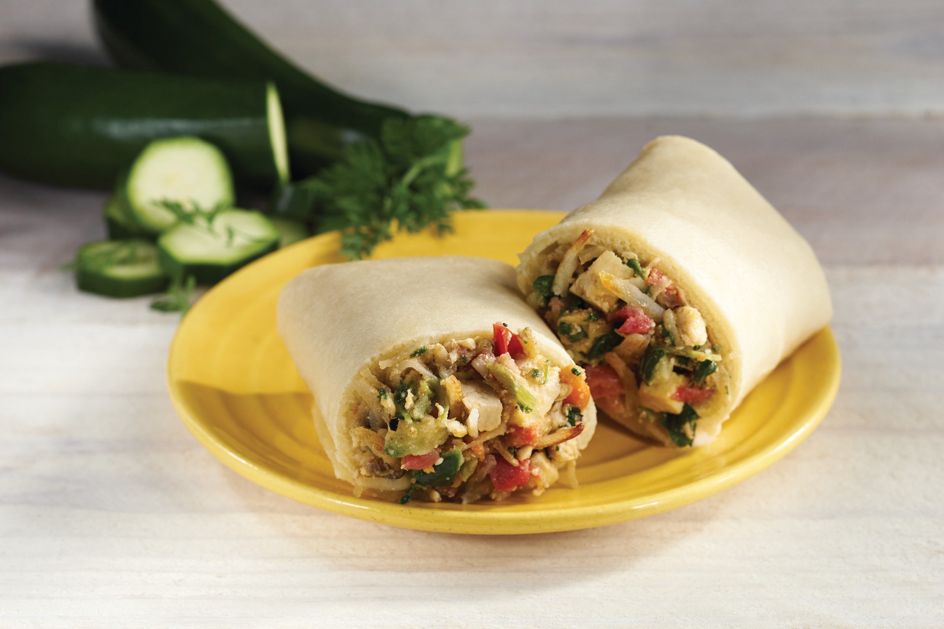 slide 3 of 6, Amy's Kitchen Gluten Free Tofu Scramble Breakfast Wrap, 5.5 oz