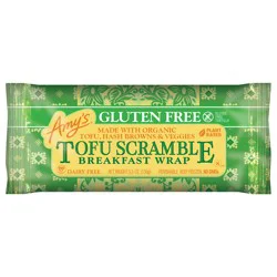 Amy's Kitchen Gluten Free Tofu Scramble Breakfast Wrap 5.5 oz