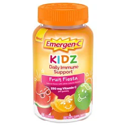 Emergen-C Fruit Fiesta 250 mg Daily Immune Support 44 Gummies