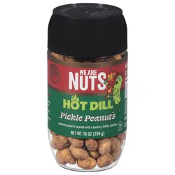 We Are Nuts Hot Dill Pickle Peanuts 10 oz