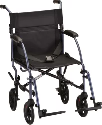 Nova Transport Chair Lightweight - Blue