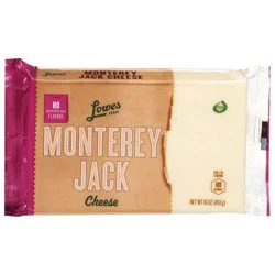 Lowes Foods Monterey Jack Cheese Chunk
