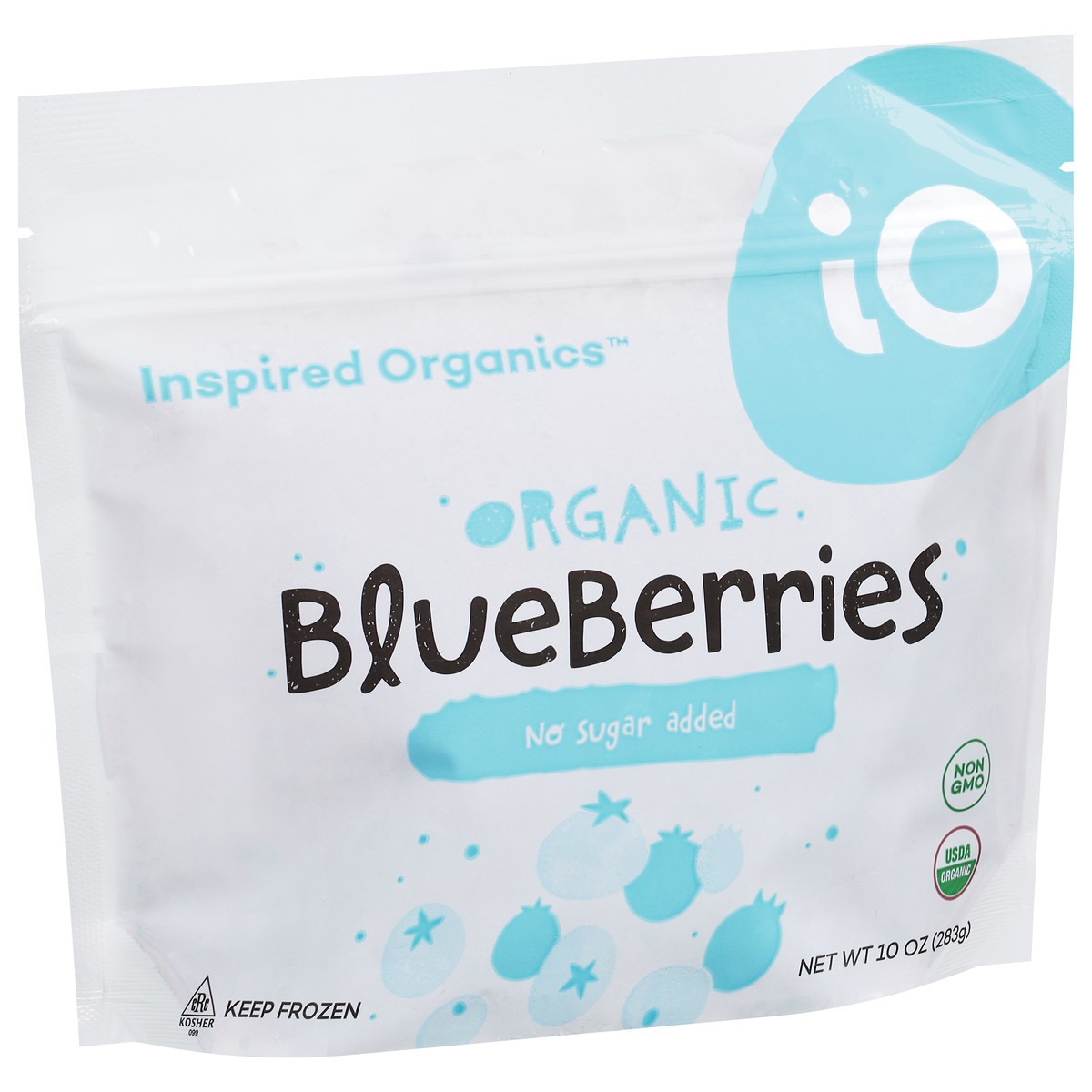 slide 8 of 9, Inspired Organics Organic Blueberries 10 oz, 10 oz