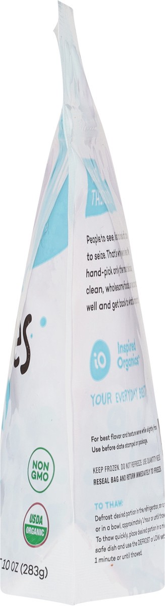 slide 9 of 9, Inspired Organics Organic Blueberries 10 oz, 10 oz