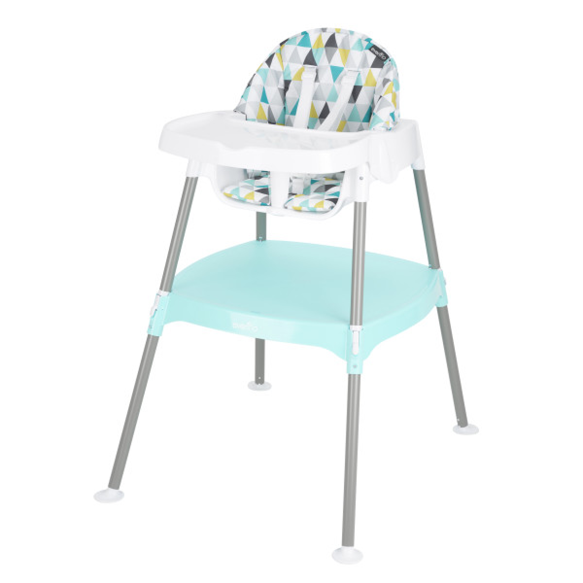 slide 1 of 4, Evenflo Convertible High Chair- Dottie Lime, 1 ct