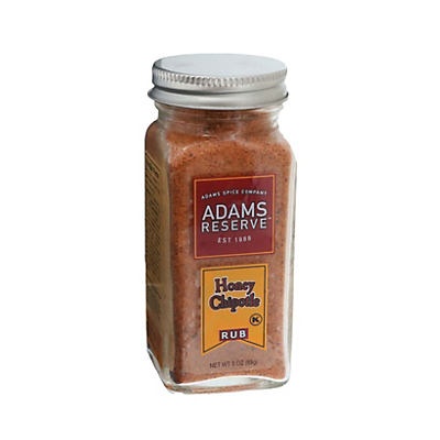slide 1 of 1, Adams Reserve Honey Chipotle BBQ Rub, 3 oz