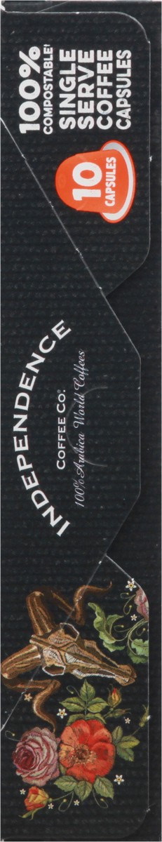 slide 8 of 12, Independence Coffee Co. Medium Roast Lively & Balanced Laughing Donkey Espresso Coffee- 10 ct, 10 ct