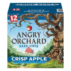 Angry Orchard Crisp Apple Hard Cider, Spiked (12 fl. oz. Bottle, 12pk.)