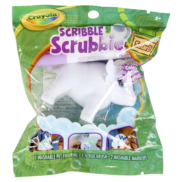 slide 16 of 29, Crayola Scribble Scrubbie Safari Animals, Creative Toy, 24 ct