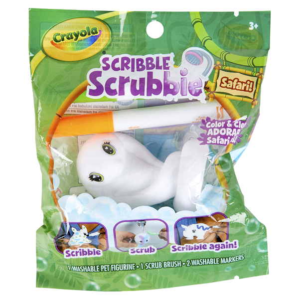 slide 24 of 29, Crayola Scribble Scrubbie Safari Animals, Creative Toy, 24 ct