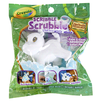 slide 27 of 29, Crayola Scribble Scrubbie Safari Animals, Creative Toy, 24 ct