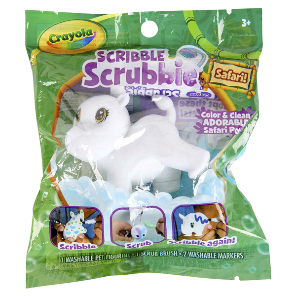 slide 28 of 29, Crayola Scribble Scrubbie Safari Animals, Creative Toy, 24 ct