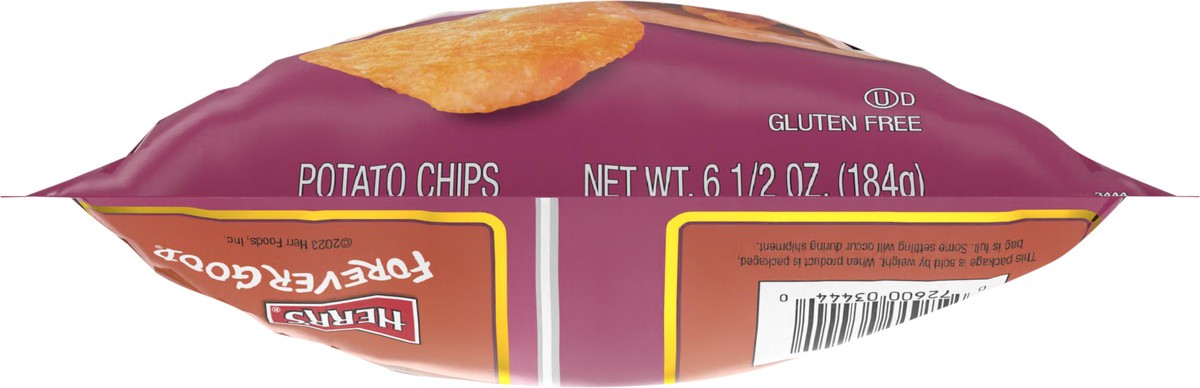 slide 2 of 13, Herr's Potato Chips, 7 oz